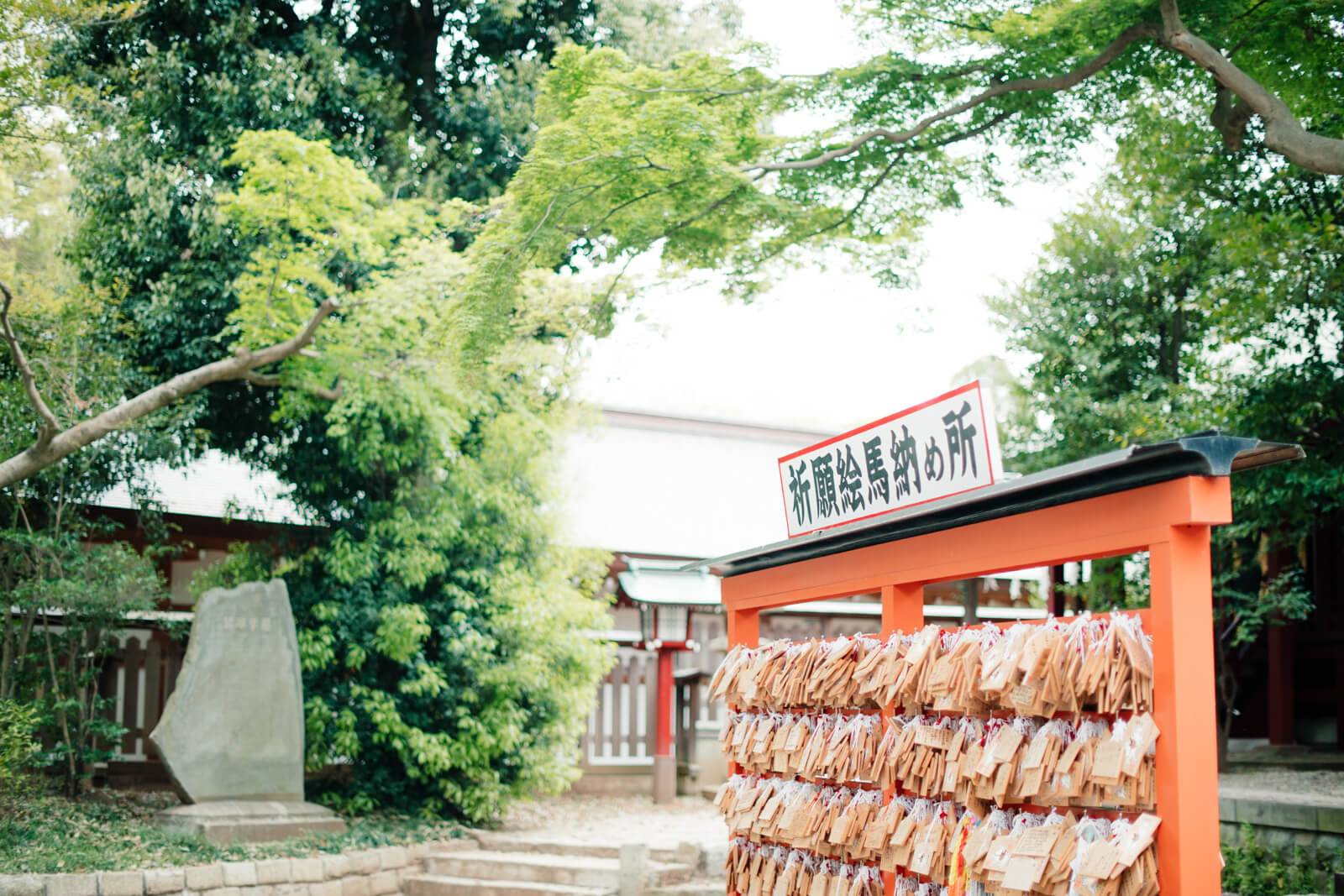 大宮氷川神社　大宮八幡宮　門客人神社　御嶽神社　絵馬