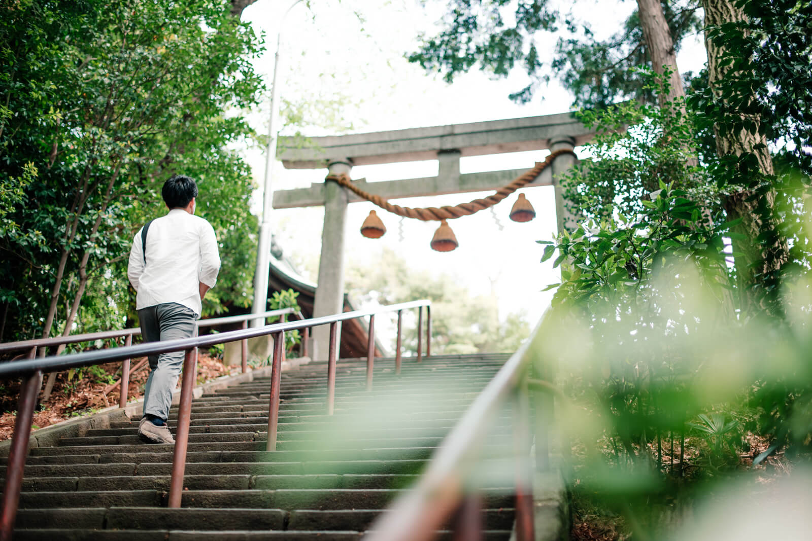 狭山八幡神社 江守勇人 フォトグラファー撮影風景