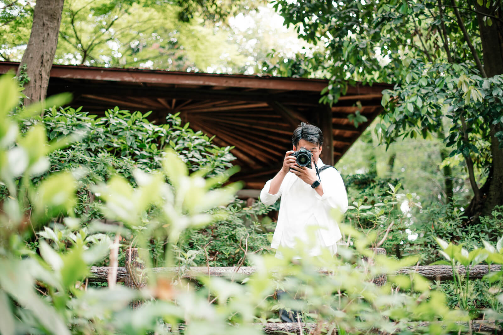 江守勇人 フォトグラファー撮影風景 喜多院
