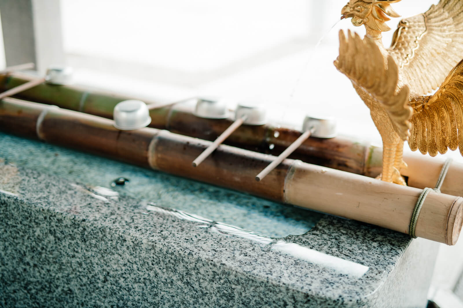 富岡八幡宮 手水舎