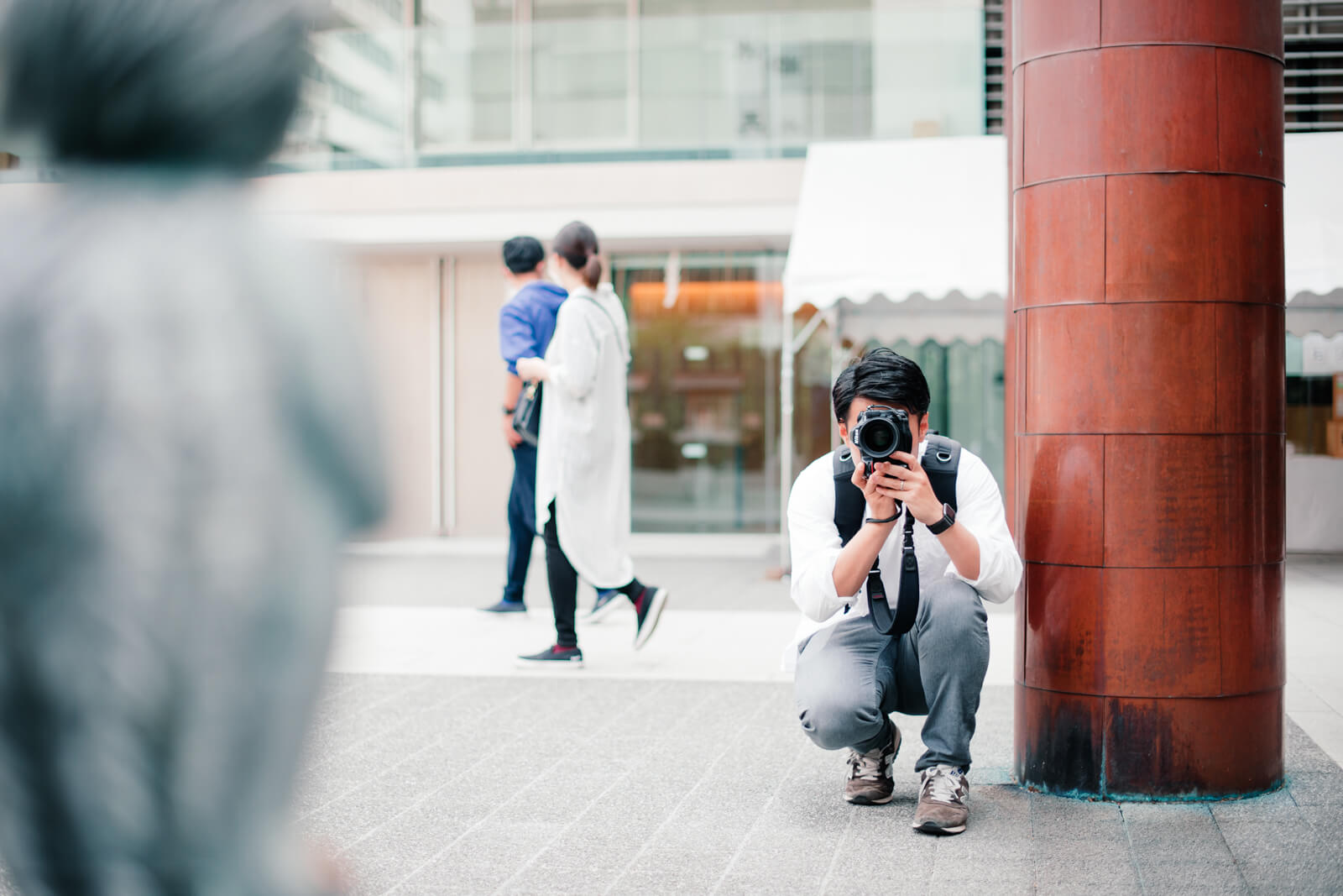 水天宮　フォトグラファー江守勇人　撮影風景
