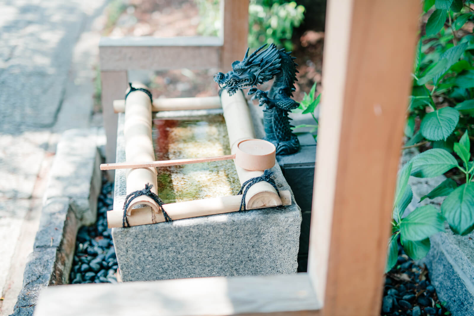 日枝神社 手水舎