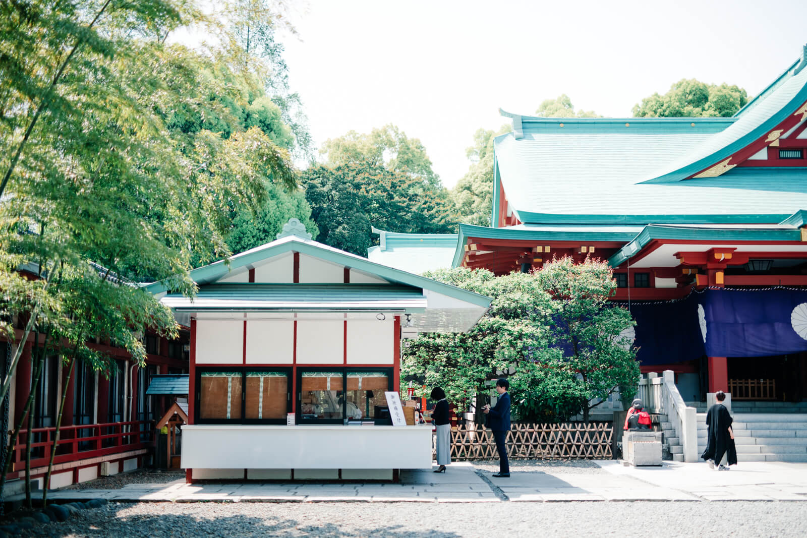 日枝神社　参拝　お参り　お守り
