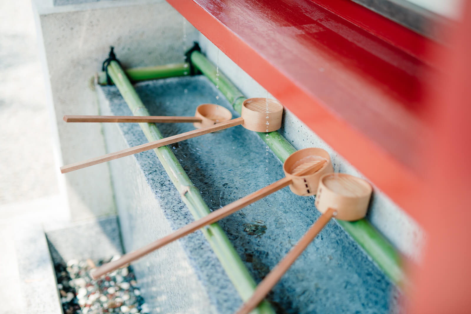 日枝神社　手水舎