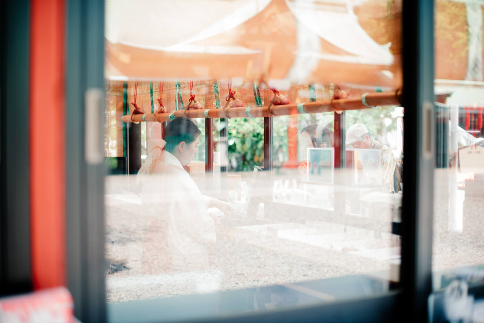 日枝神社　巫女　お守り