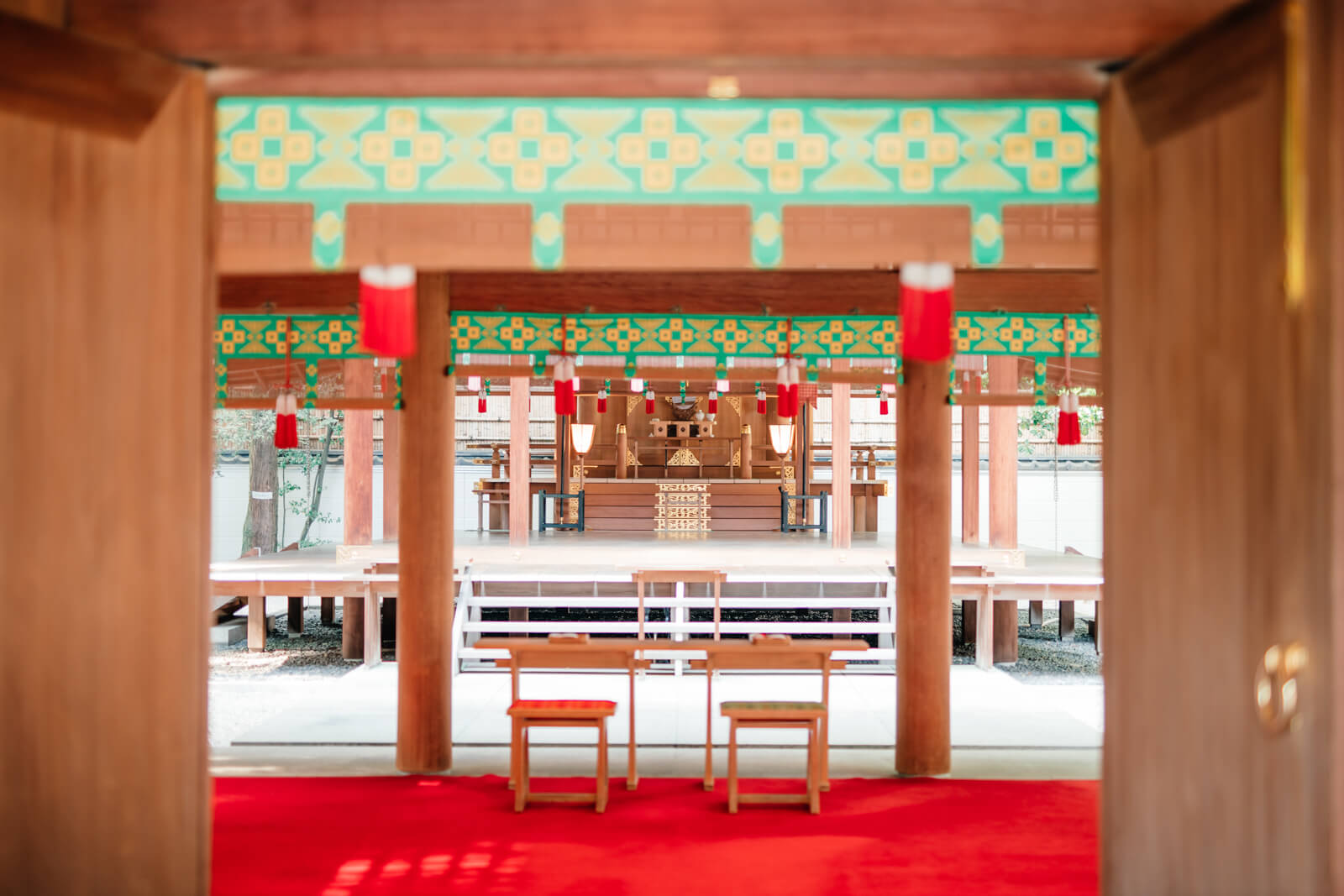 参拝　乃木神社　本殿