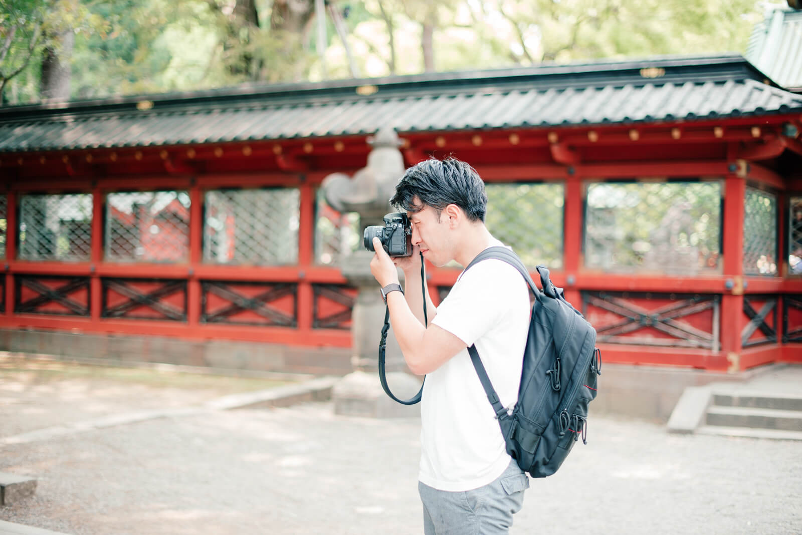 根津神社　フォトグラファー江守