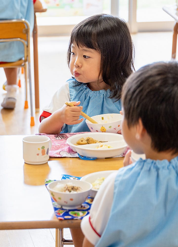 給食について