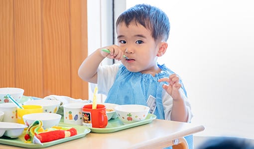 給食について